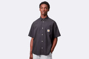 Carhartt WIP Toland Shirt Toland Stripe Black